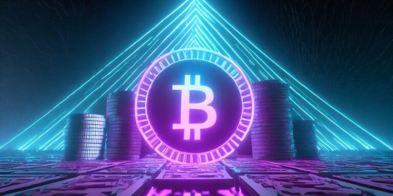 bitcoin logo sitting on cash and coins btc scaled gID 7