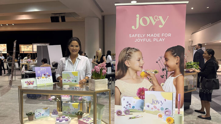 Exclusive Q A Jovy brand pioneers first and only EWG verified makeup for kids