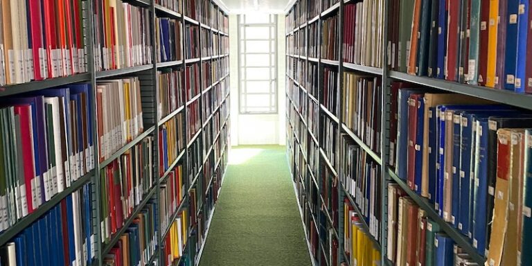 library stacks