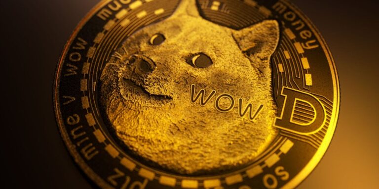 dogecoin doge token digital rendering gID 7