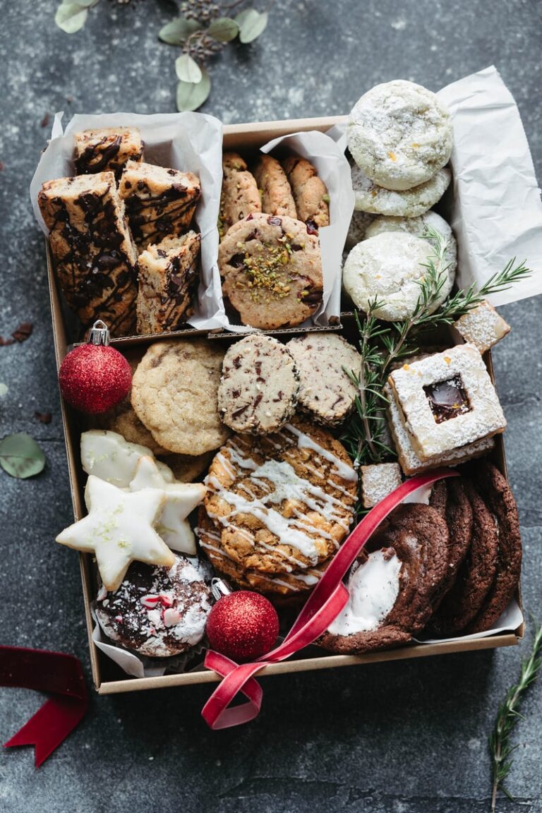 holiday cookie swap box