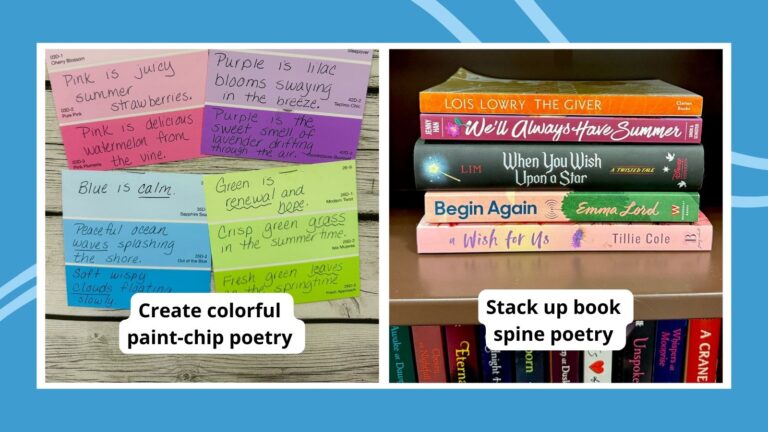 poetry activities feature