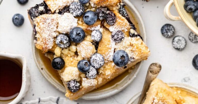 blueberry french toast casserole