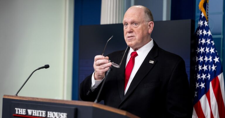 tom homan white house