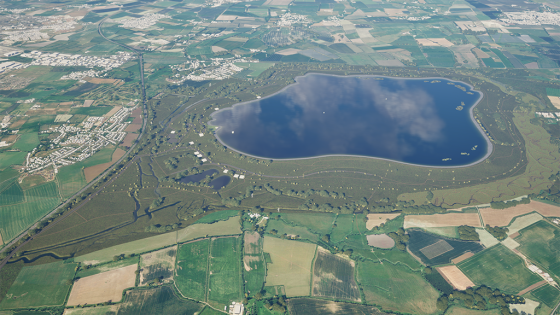 Thames Water SESRO View of Oxfordshire reservoir from North